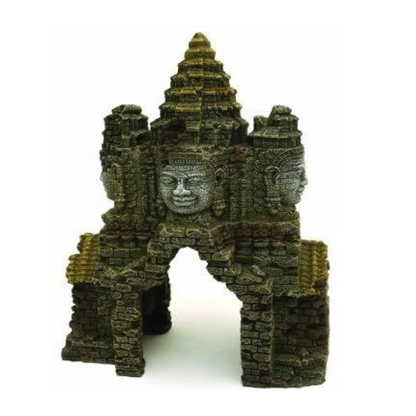 Blue Ribbon Pet Products Angkor Wat Temple Gate Ornament - 6.75" x 4" x 9.75"