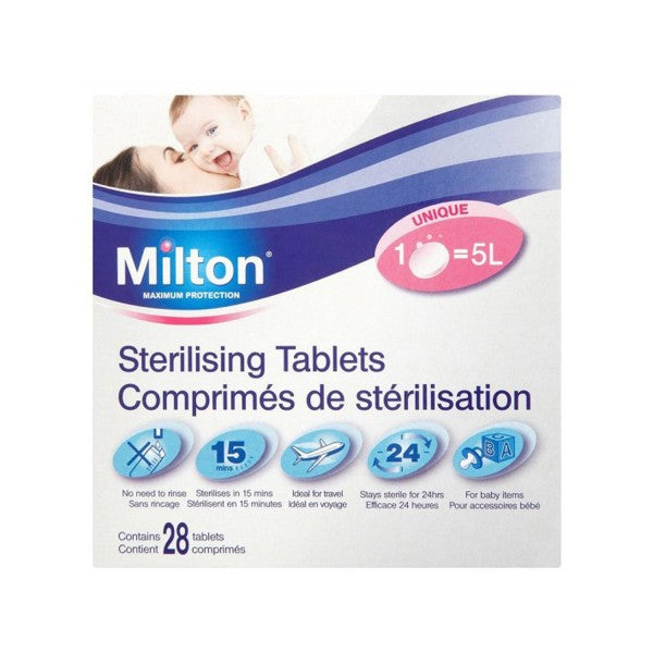Milton Sterilising Tablets 28 tabs 112g